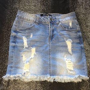 Denim Skirt